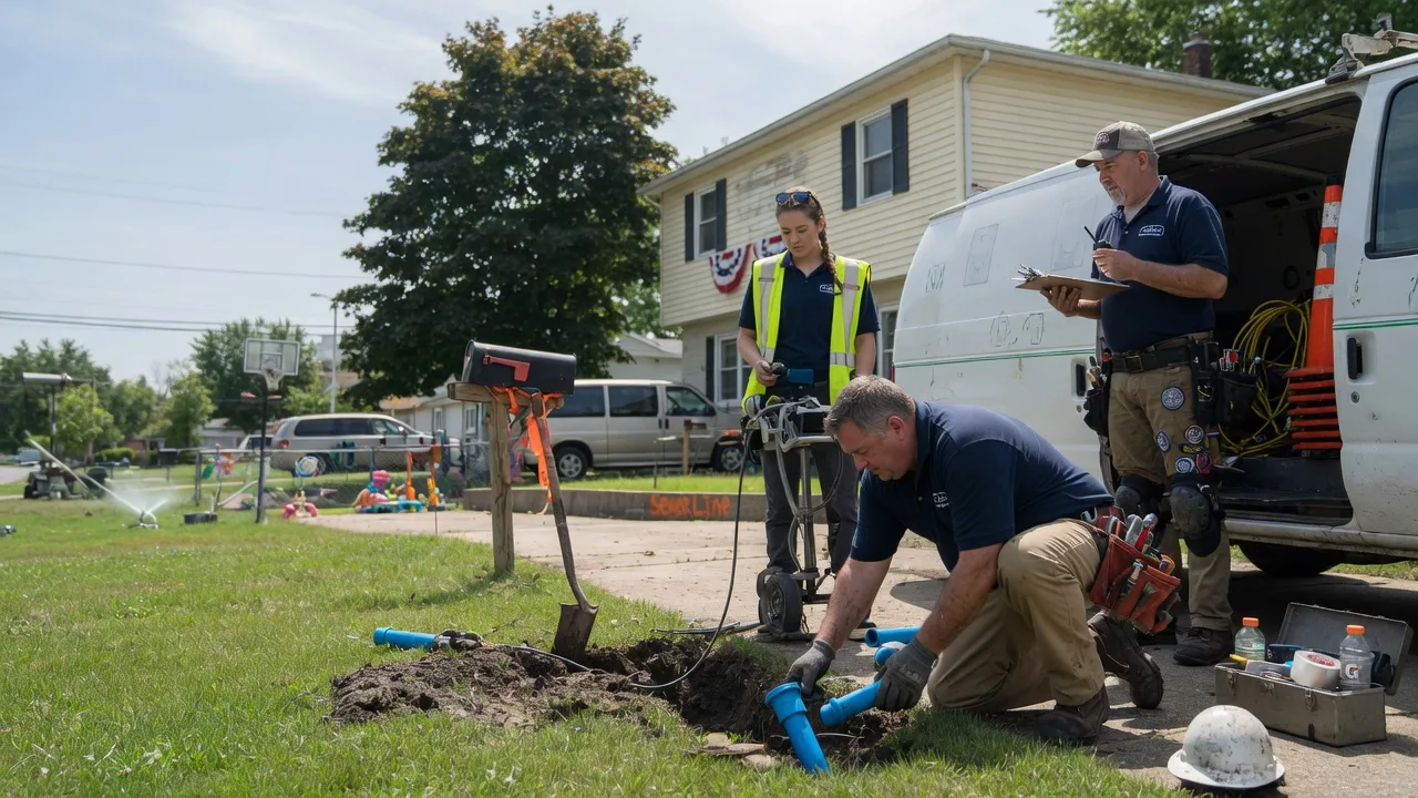 Slab Leak Repair in Warnock, OH near me